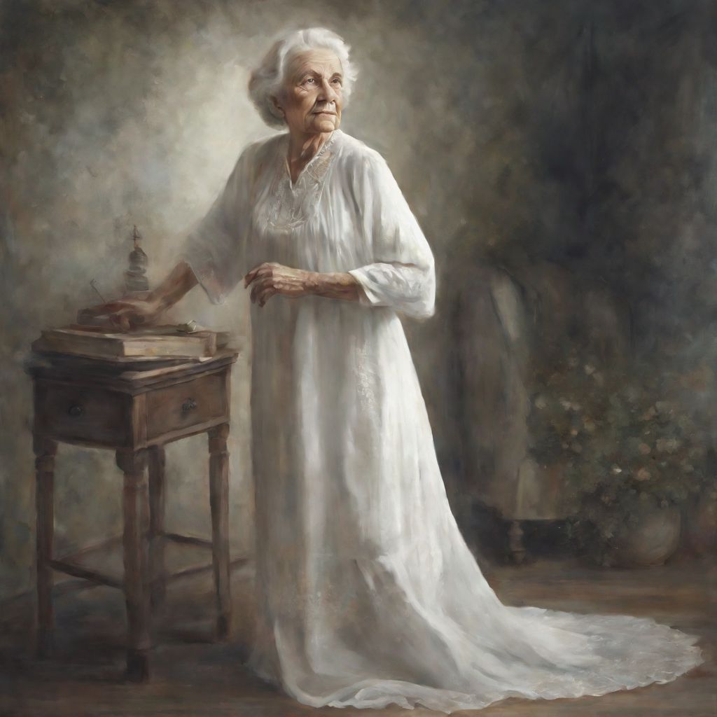 Фото Сонник бабушка в белом платье